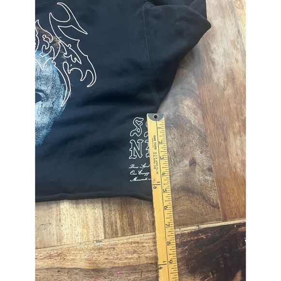 Darc Sport X Halloween Hoodie Michael Myers “it's Time” Pierce Cropped Size S - Picture 7 of 8